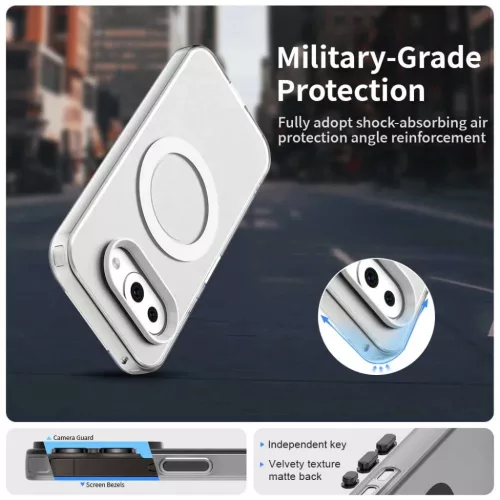 Google Pixel 10a Fehér Techsuit - CandyCase MagSafe tok-5949419360563 8 kép