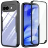  Google Pixel 10a Fekete Techsuit ColorVerse 360 sorozat + képernyővédő tok