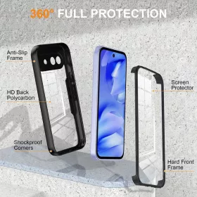 Techsuit - ColorVerse 360 Sorozat + Képernyővédő - Google Pixel 10-5949419360556 2 kép