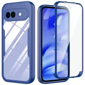    Google Pixel 10a Kék Techsuit ColorVerse 360 sorozat + képernyővédő tok
