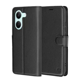  Xiaomi Poco X8 Pro Fekete Techsuit Bőr Fliptok