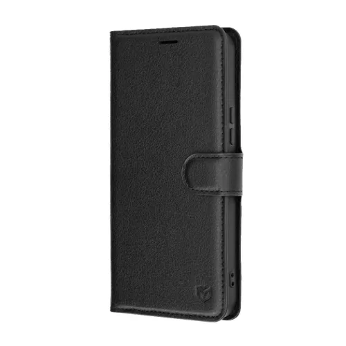 Techsuit - Bőr Fliptok - Xiaomi Poco X8 Pro Max - Fekete tok-5949419360426 7 kép