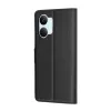Techsuit - Bőr Fliptok - Xiaomi Poco X8 Pro Max - Fekete tok-5949419360426 9 kép