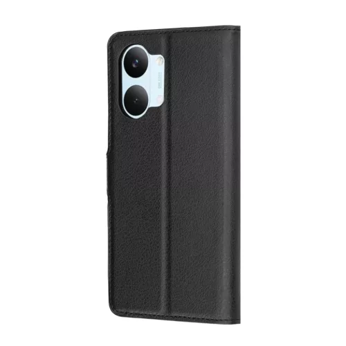 Techsuit - Bőr Fliptok - Xiaomi Poco X8 Pro Max - Fekete tok-5949419360426 9 kép