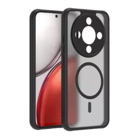 Techsuit - HaloFrost II MagSafe - Honor Magic8 Lite tok - Fekete-5949419361058 2 kép