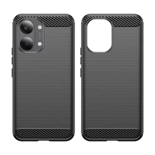 Xiaomi Poco X8 Pro Max Fekete Techsuit Carbon Silicone tok-5949419361423 2 kép