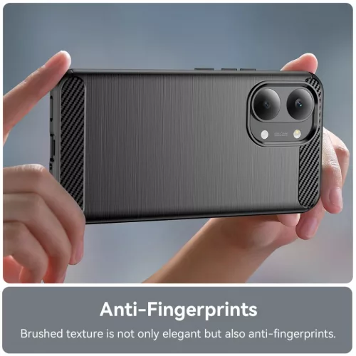 Xiaomi Poco X8 Pro Max Fekete Techsuit Carbon Silicone tok-5949419361423 4 kép