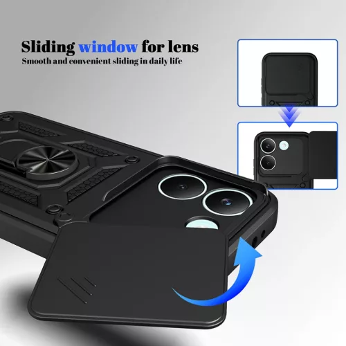  Xiaomi Poco X8 Pro Fekete Techsuit CamShield Sorozat tok-5949419361416 4 kép