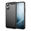 Techsuit - Carbon Silicone - Oppo A6x 4G / A6x 5G - Fekete tok-5949419361249 1 kép