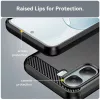 Techsuit - Carbon Silicone - Oppo A6x 4G / A6x 5G - Fekete tok-5949419361249 4 kép