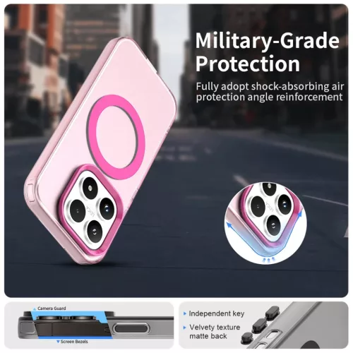 Techsuit - CandyCase MagSafe - Xiaomi 17 - Pink tok-5949419361508 6 kép