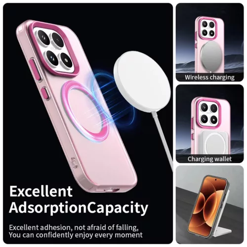 Techsuit - CandyCase MagSafe - Xiaomi 17 - Pink tok-5949419361508 7 kép