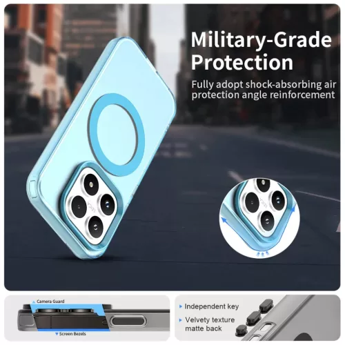 Techsuit - CandyCase MagSafe - Xiaomi 17 - Kék tok-5949419361492 4 kép