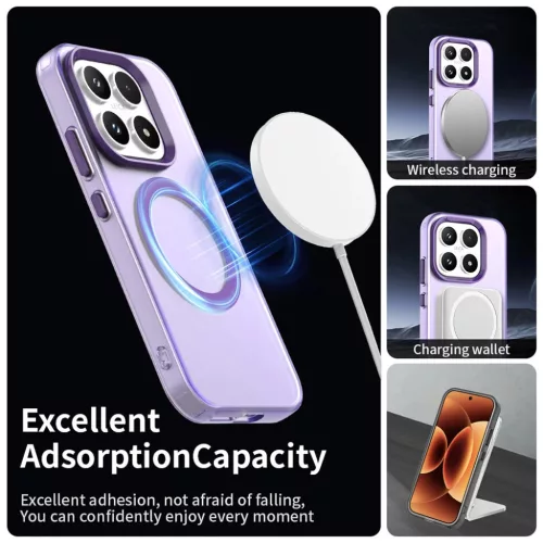 Techsuit - CandyCase MagSafe - Xiaomi 17 - Lila tok-5949419361485 3 kép