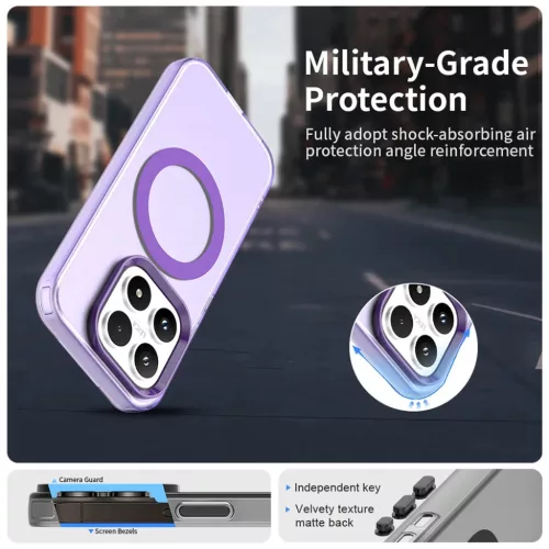 Techsuit - CandyCase MagSafe - Xiaomi 17 - Lila tok-5949419361485 4 kép