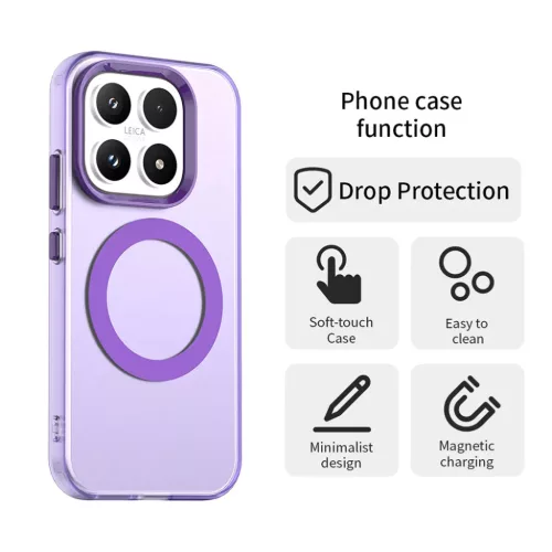 Techsuit - CandyCase MagSafe - Xiaomi 17 - Lila tok-5949419361485 6 kép