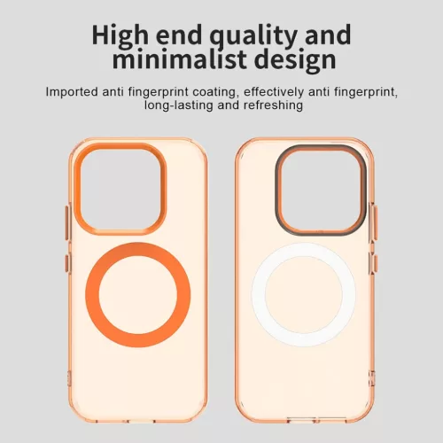 Techsuit - CandyCase MagSafe - Xiaomi 17 - Narancs tok-5949419361478 9 kép
