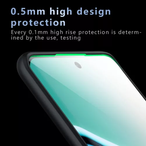 Techsuit - PureFrost MagSafe - Xiaomi 17 - Frosted Black tok-5949419361461 8 kép