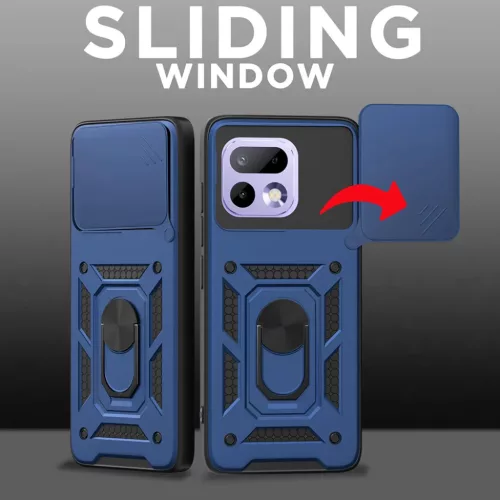 Techsuit - CamShield sorozat - Realme 16 Pro - Kék tok-5949419361744 3 kép