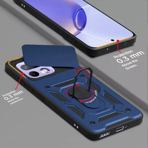 Techsuit - CamShield sorozat - Realme 16 Pro - Kék tok-5949419361744 7 kép