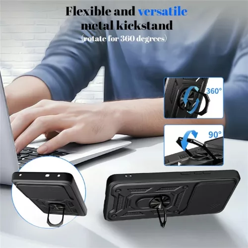 Techsuit - CamShield Series - Realme 16 Pro+ - Kék tok-5949419361720 9 kép