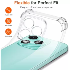 Honor 600 Lite Átlátszó Techsuit Ütésálló Szilikon Tok-5949419362208 2 kép