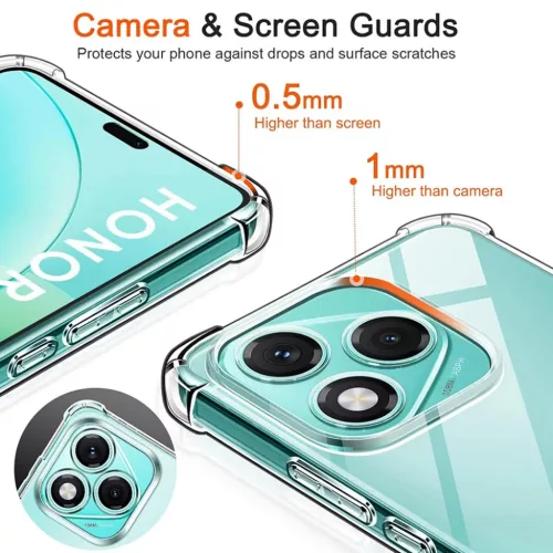 Honor 600 Lite Átlátszó Techsuit Ütésálló Szilikon Tok-5949419362208 4 kép