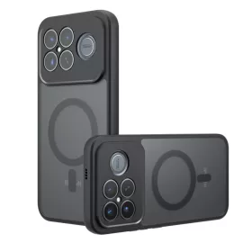    Xiaomi Poco F8 Ultra Matt fekete Techsuit PureFrost MagSafe tok