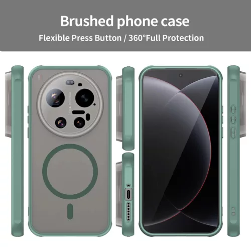 Techsuit - HaloFrost II MagSafe - Xiaomi 17 Ultra - Zöld tok-5949419362338 6 kép