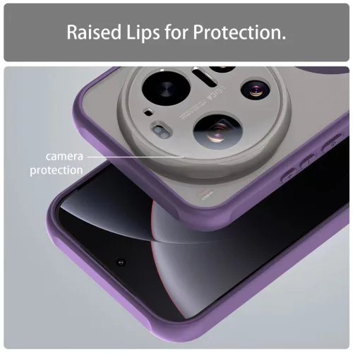 Techsuit - HaloFrost II MagSafe - Xiaomi 17 Ultra - Lila tok-5949419362307 4 kép