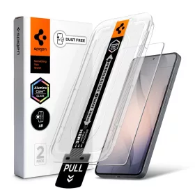    Samsung Galaxy S26 Plus üvegfólia Spigen Glas.tR EZ-FIT Pro (tükröződésmentes), átlátszó, 2 db (AGL11080)