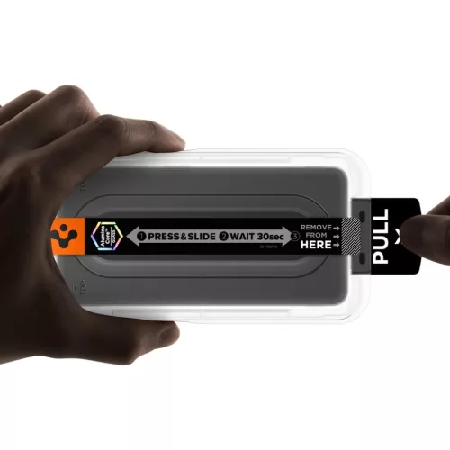 Spigen - (2 darabos) Glas.tR EZ-FIT Pro (Anti-Reflection) (AGL11080) --8800337242010 5 kép