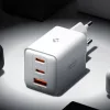 Spigen - Fali töltő Essential EE473EU (ACH09464) - USB, 2x Type-C, G-8800283302981 4 kép
