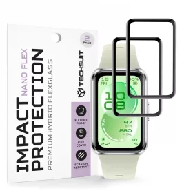 Techsuit - Nano Flex (2 csomag) - Huawei Band 11 - fekete üvegfólia -5949419362918 1 kép
