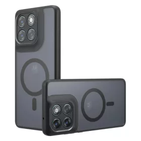 Motorola Edge 70 Fusion PureFrost MagSafe Techsuit - Fagyos Fekete tok-5949419363151 1 kép