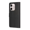 Techsuit - Bőr Fliptok - Honor 600 Lite - Fekete tok-5949419363106 5 kép