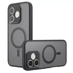 Techsuit - PureFrost MagSafe - Honor 600 Lite - Mattfekete tok-5949419363083 1 kép
