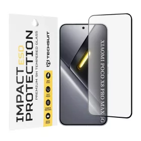 Techsuit - ESD Glass - Xiaomi Poco X8 Pro Max - Black üvegfólia üve-5949419363021 1 kép
