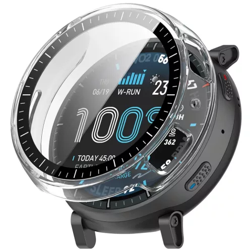 Amazfit Active Max Átlátszó Techsuit Defense360 Pro + képernyővé-5949419363717 2 kép