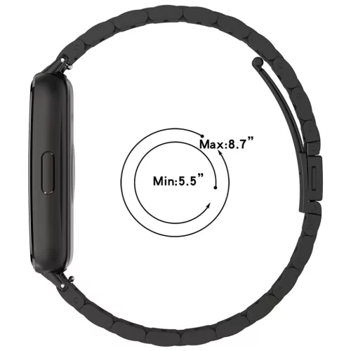 Huawei Band 11 / Band 11 Pro Rózsaszín Techsuit Óraszíj (W010)-5949419363694 5 kép