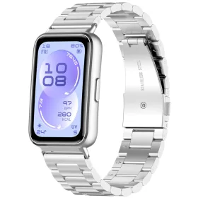 Huawei Band 11 / Band 11 Pro Ezüst Techsuit Óraszíj (W010)-5949419363687 1 kép