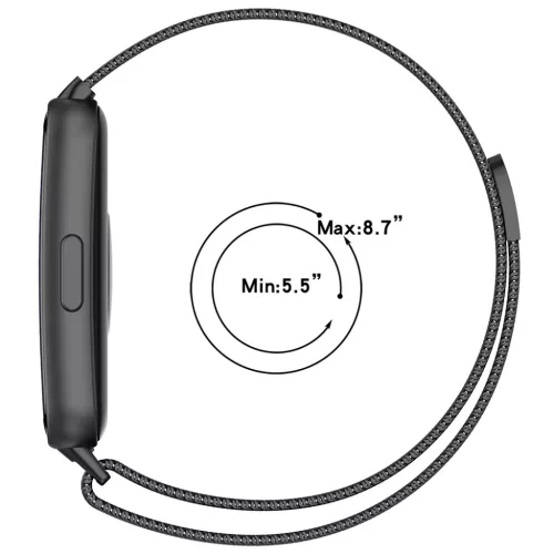 Huawei Band 11 / Band 11 Pro Techsuit Óraszíj (W009) - Pink-5949419363663 3 kép