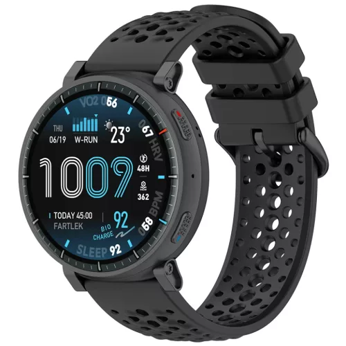 Amazfit Active Max Fekete Techsuit Óraszíj 22mm (W083)-5949419363649 2 kép