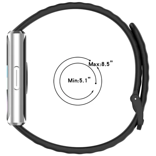 Huawei Band 11 / Band 11 Pro Bézs Techsuit Óraszíj (W082)-5949419363557 3 kép