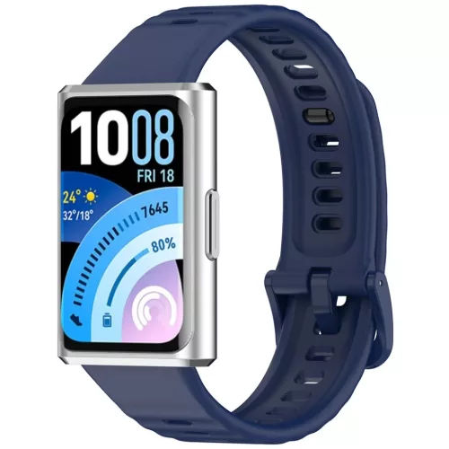 Huawei Band 11 / Band 11 Pro Sötétkék Techsuit Szíj (W082)-5949419363533 2 kép
