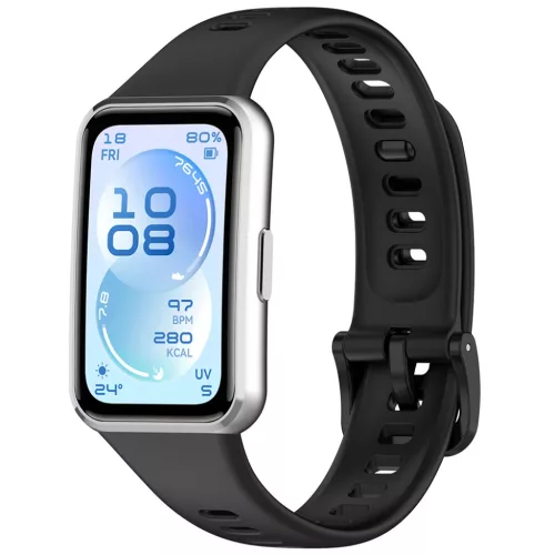 Huawei Band 11 / Band 11 Pro Fekete Techsuit Óraszíj (W081)-5949419363496 2 kép