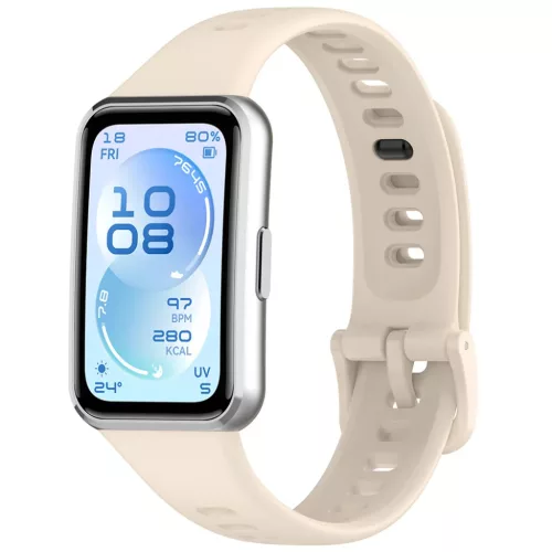 Huawei Band 11 / Band 11 Pro Krém Techsuit Óraszíj (W081)-5949419363458 2 kép