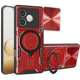  Honor 600 Lite Piros Techsuit CamGuard Pro tok