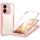 Honor 600 Lite Pink Techsuit - ColorVerse 360 Series + Kijelzővédő -5949419364158 1 kép
