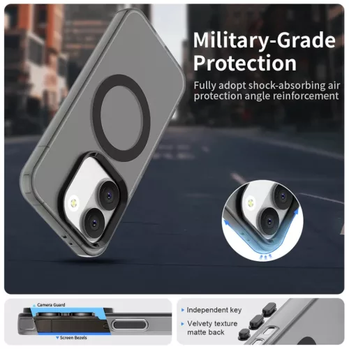 Xiaomi Poco X8 Pro Fekete Techsuit CandyCase MagSafe tok-5949419364813 3 kép